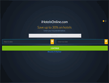 Tablet Screenshot of ihotelsonline.com